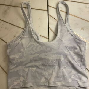 lululemon athletica Gray Camo Align Tank